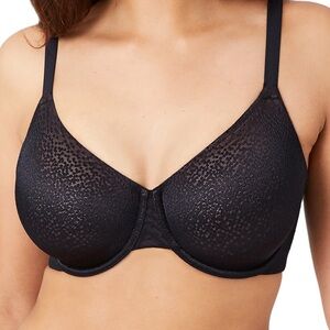 NWT WACOAL 42D Back Appeal Black Underwire Bra - 853303
